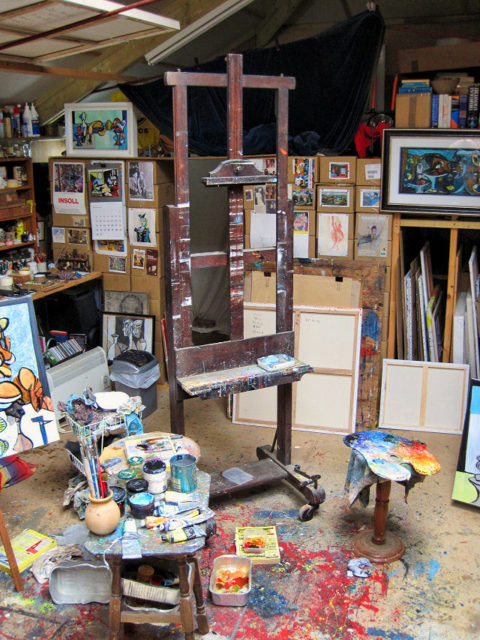 Rosevine studio empty easil